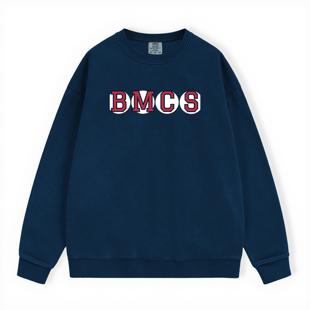 BMCS RETIRED SOX LETTER CREWNECK