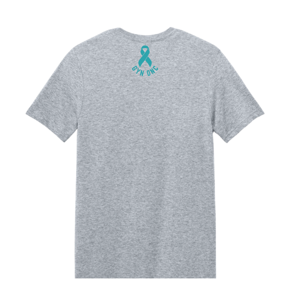 MULTICOLOR BLUE BWH GYN ONC OVARIAN CANCER AWARENESS TEE