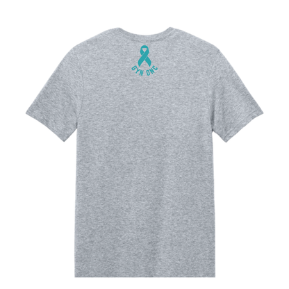 MULTICOLOR BLUE BWH GYN ONC OVARIAN CANCER AWARENESS TEE