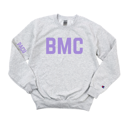 LILAC BMC PACU CHAMPION CREWNECK