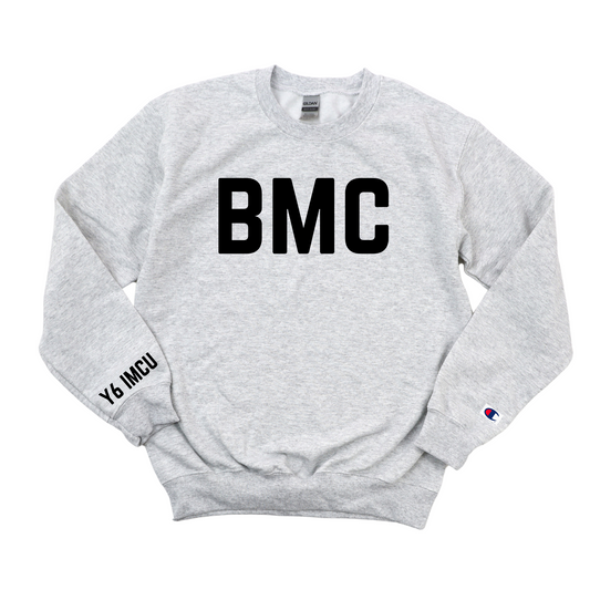 BLACK BMC Y6 IMCU CHAMPION CREWNECK BLACK