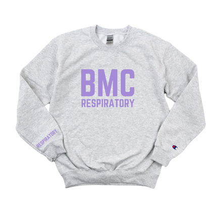 LILAC BMC RT - RESPIRATORY CHAMPION CREWNECK