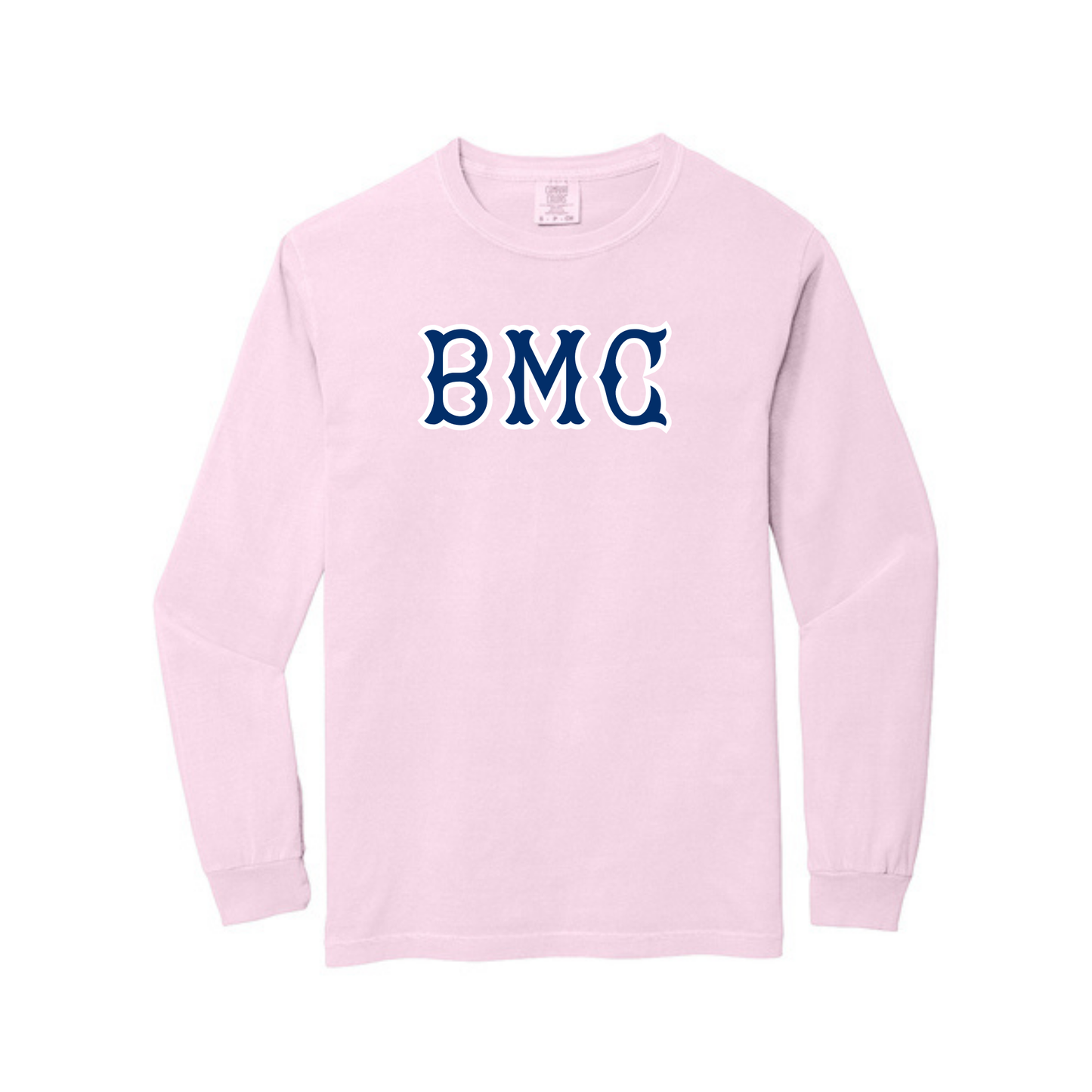 BMC NAVY SOX LETTERS LONG SLEEVE