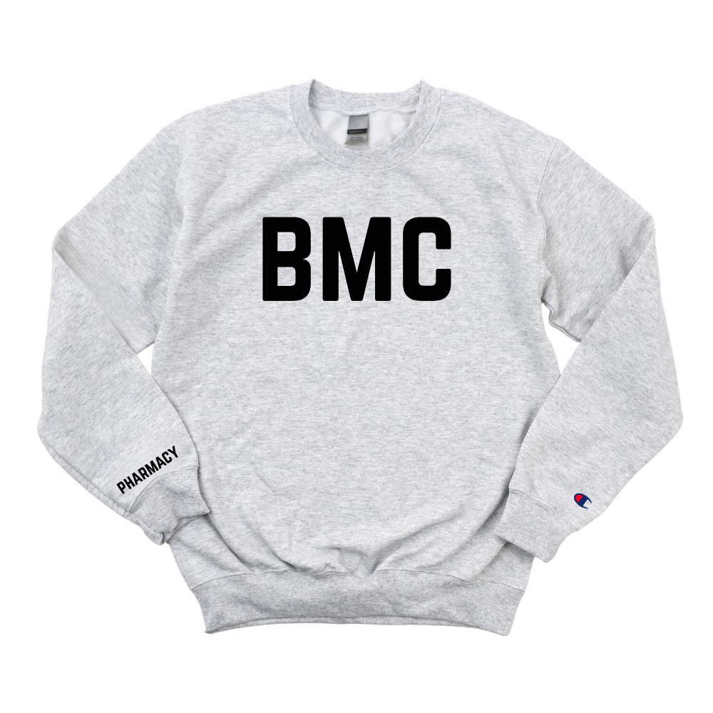 DOLPHIN BMC PHARMACY RX CHAMPION CREWNECK