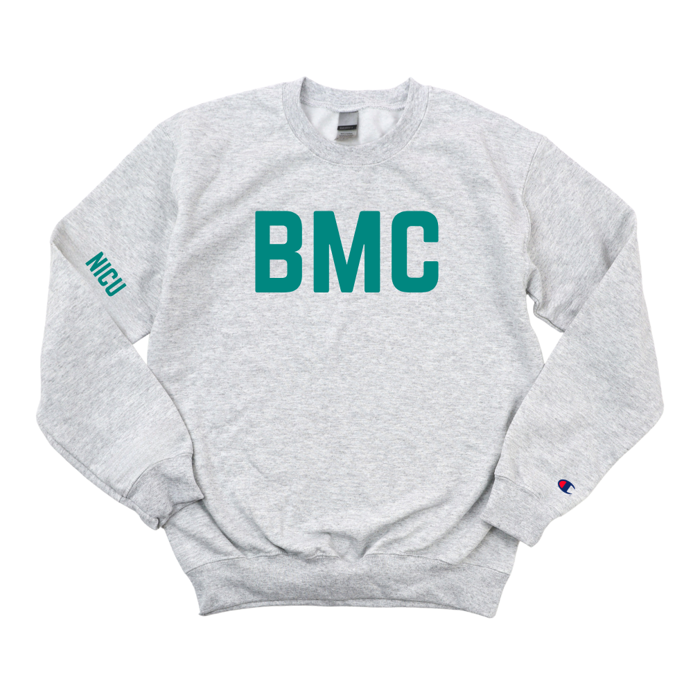 DOLPHIN BMC RN-  NICU CHAMPION CREWNECK CLEARANCE