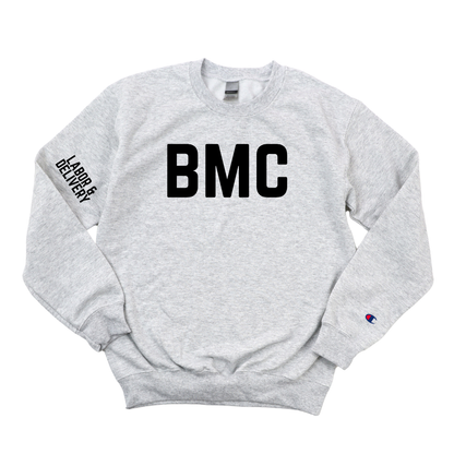 BMC RN LABOR AND DELIVERY CHAMPION CREWNECK