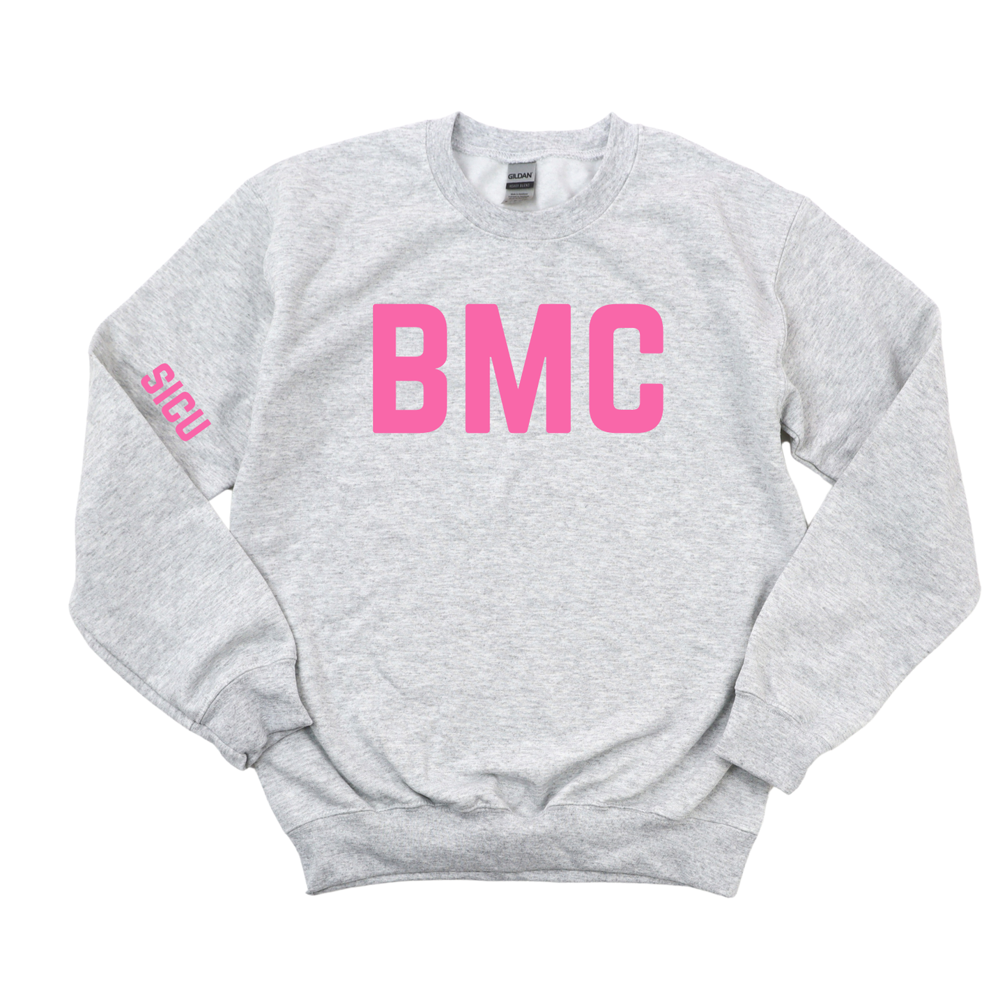 PINK BMC SICU CREWNECK