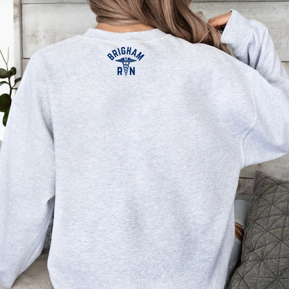 NAVY BWH MA FOXBORO PRIMARY CARE CHAMPION CREWNECK