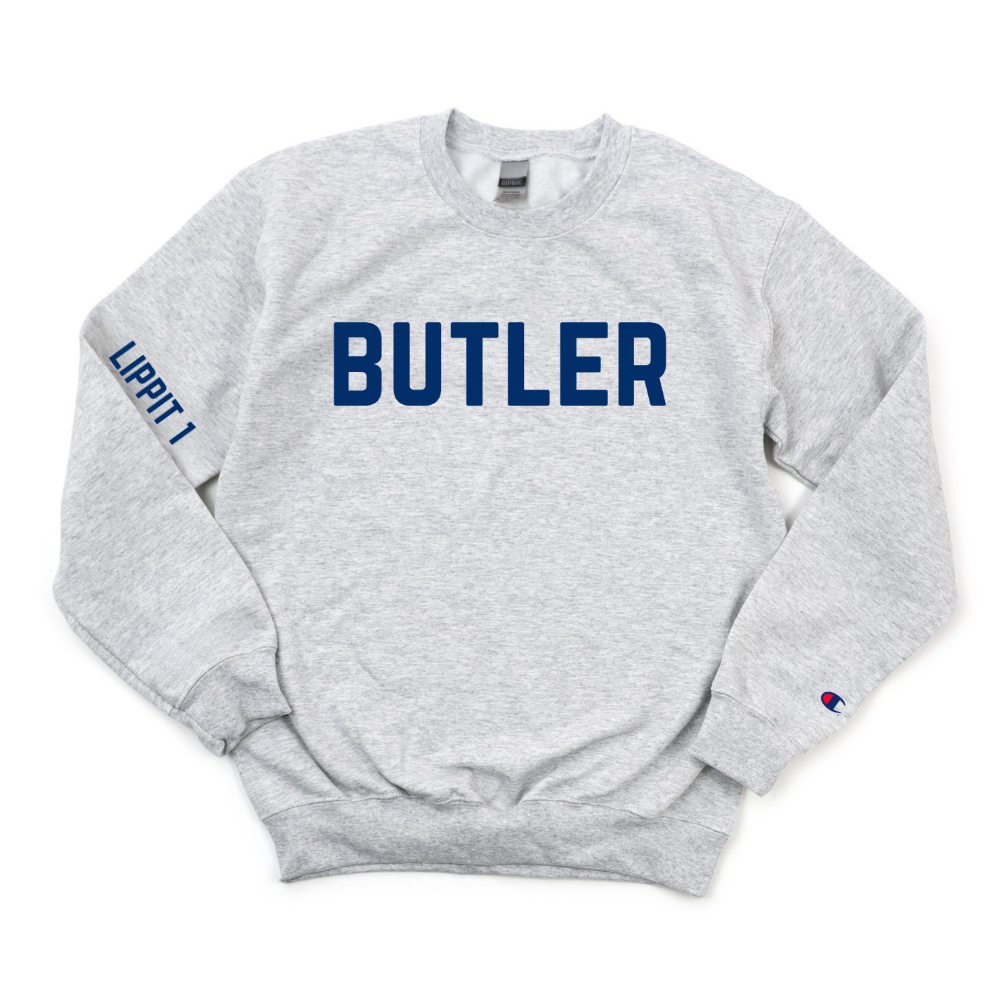 BUTLER RN - LIPPIT 1   CHAMPION CREWNECK