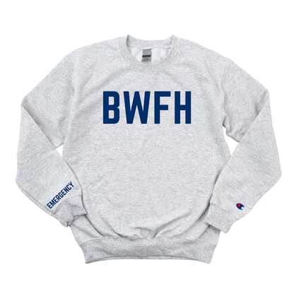 NAVY BWFH EMERGENCY - CHAMPION CREWNECK