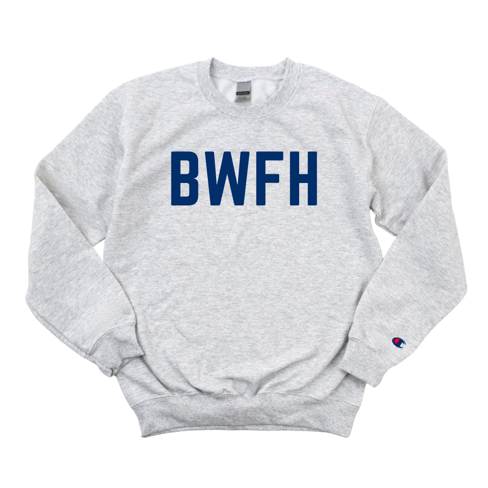 BWFH MA  CHAMPION CREWNECK