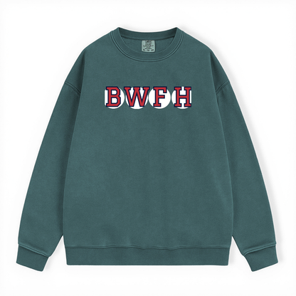 BWFH RETIRED SOX LETTER CREWNECK