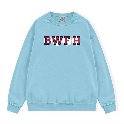 BWFH RETIRED SOX LETTER CREWNECK