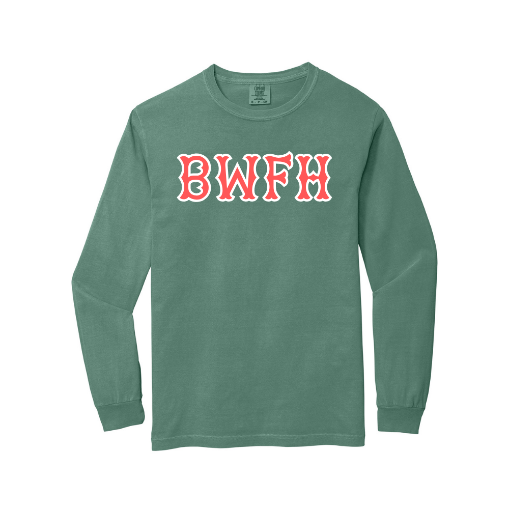BWFH SOX LETTERS LONG SLEEVE