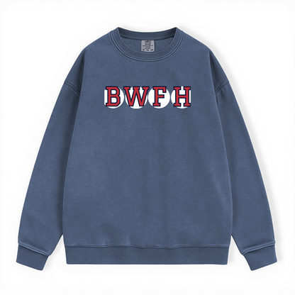 BWFH RETIRED SOX LETTER CREWNECK