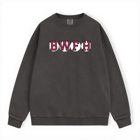 BWFH RETIRED SOX LETTER CREWNECK