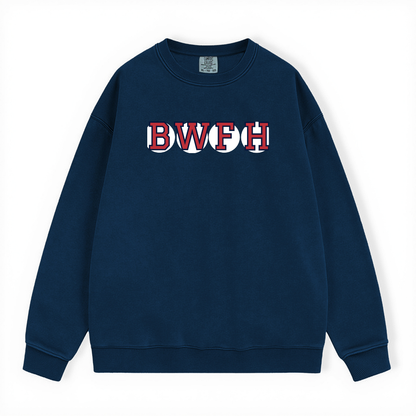 BWFH RETIRED SOX LETTER CREWNECK