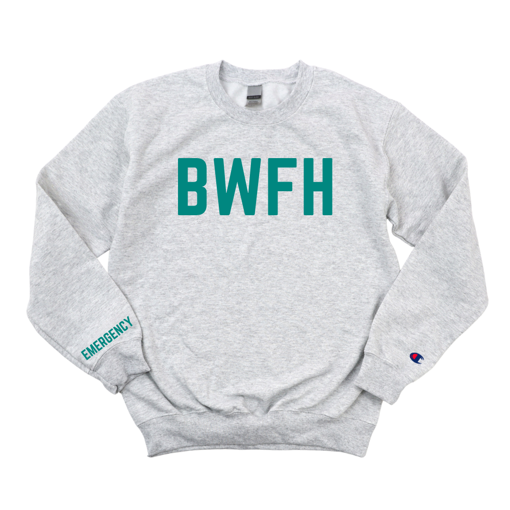 DOLPHIN BWFH EMERGENCY CHAMPION CREWNECK