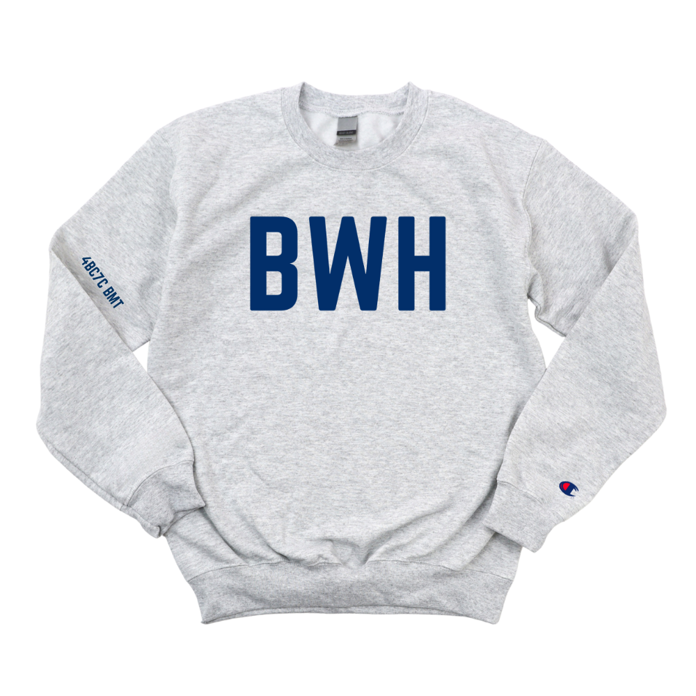 NAVY BWH RN 4BC7C BMT CHAMPION CREWNECK