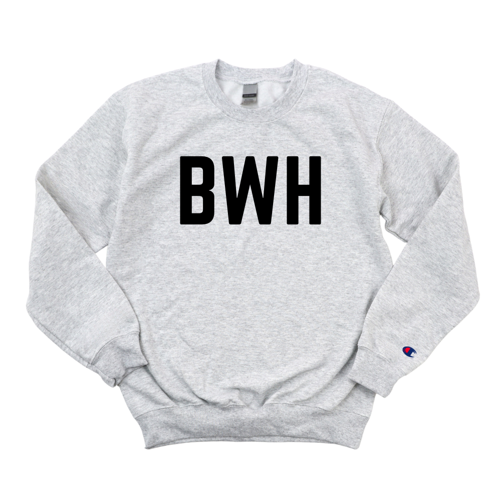 BWH MA CHAMPION CREWNECK