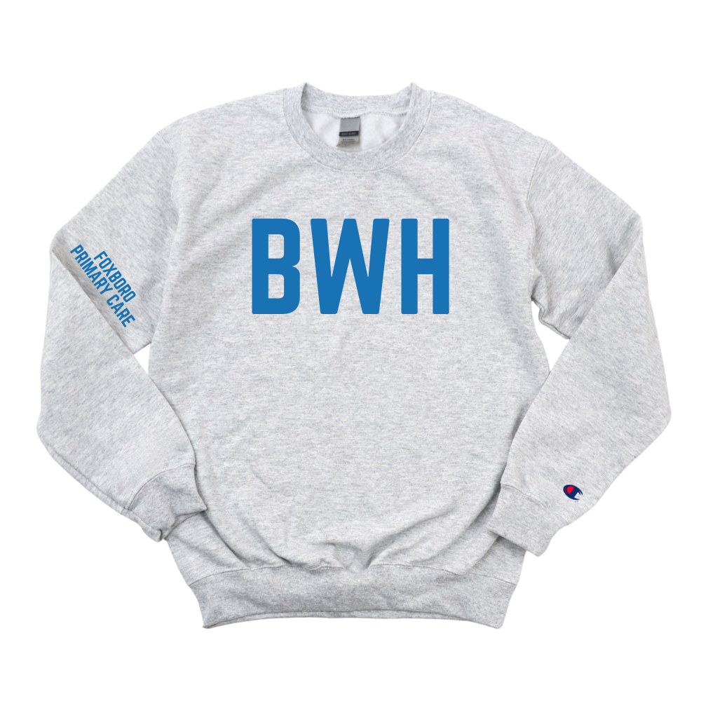 NAVY BWH MA FOXBORO PRIMARY CARE CHAMPION CREWNECK