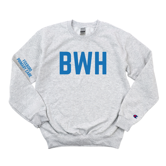 NAVY BWH MA FOXBORO PRIMARY CARE CHAMPION CREWNECK