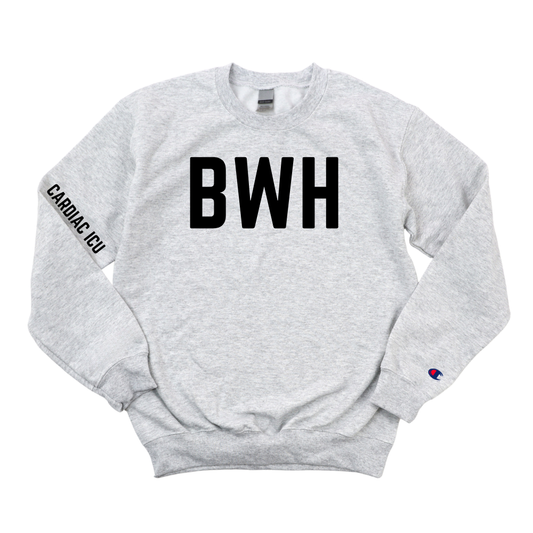 BWH RN CARDIAC ICU CHAMPION CREWNECK