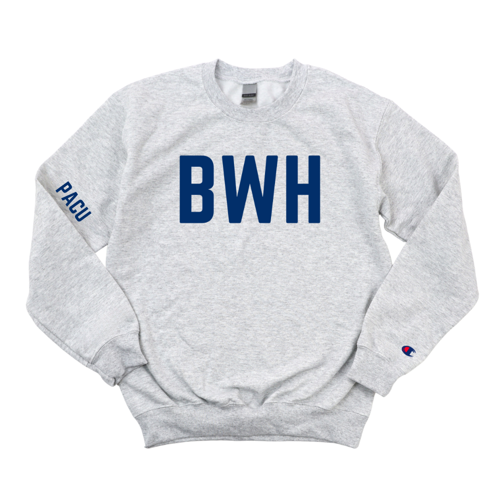 NAVY BWH RN PACU CHAMPION CREWNECK