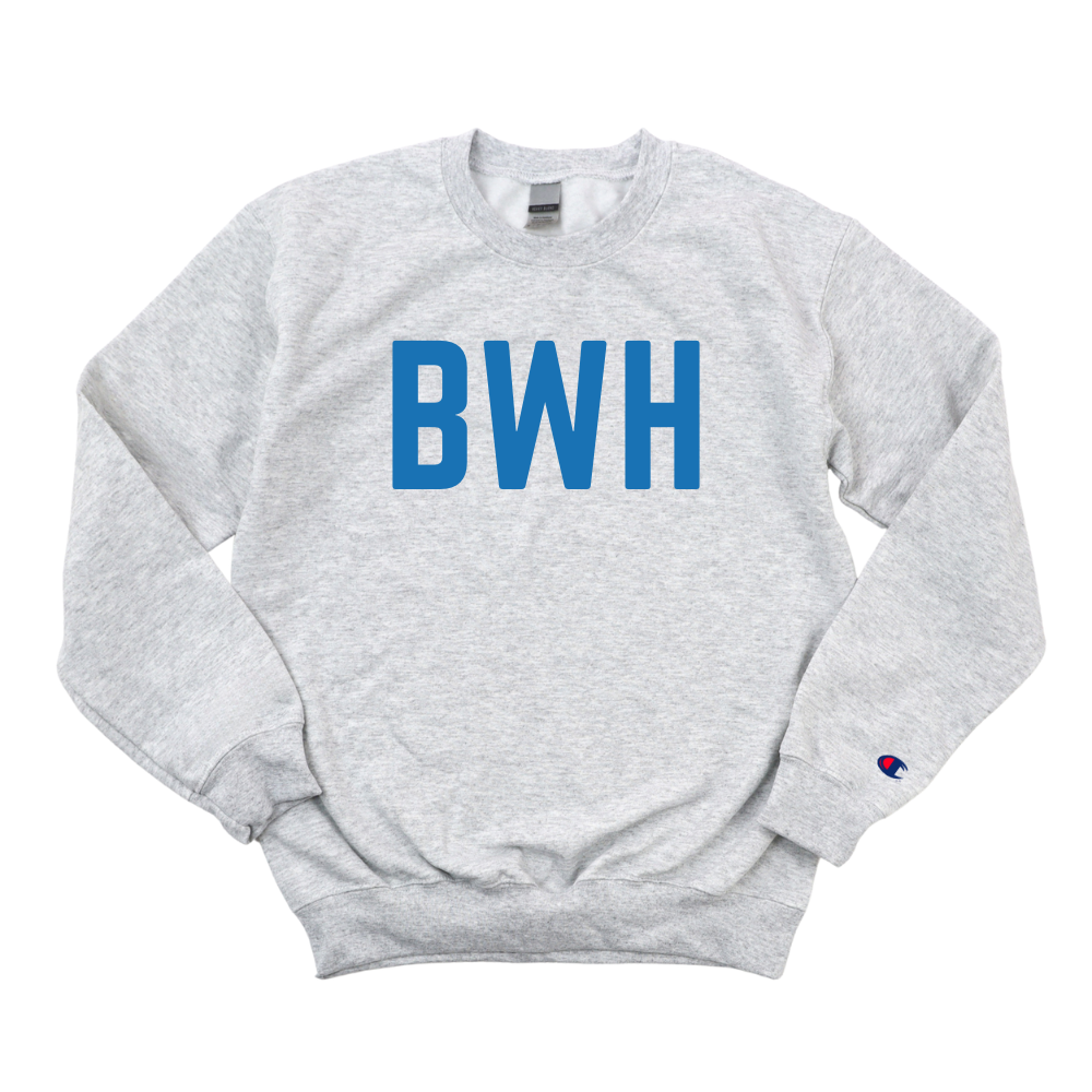 BWH MA CHAMPION CREWNECK