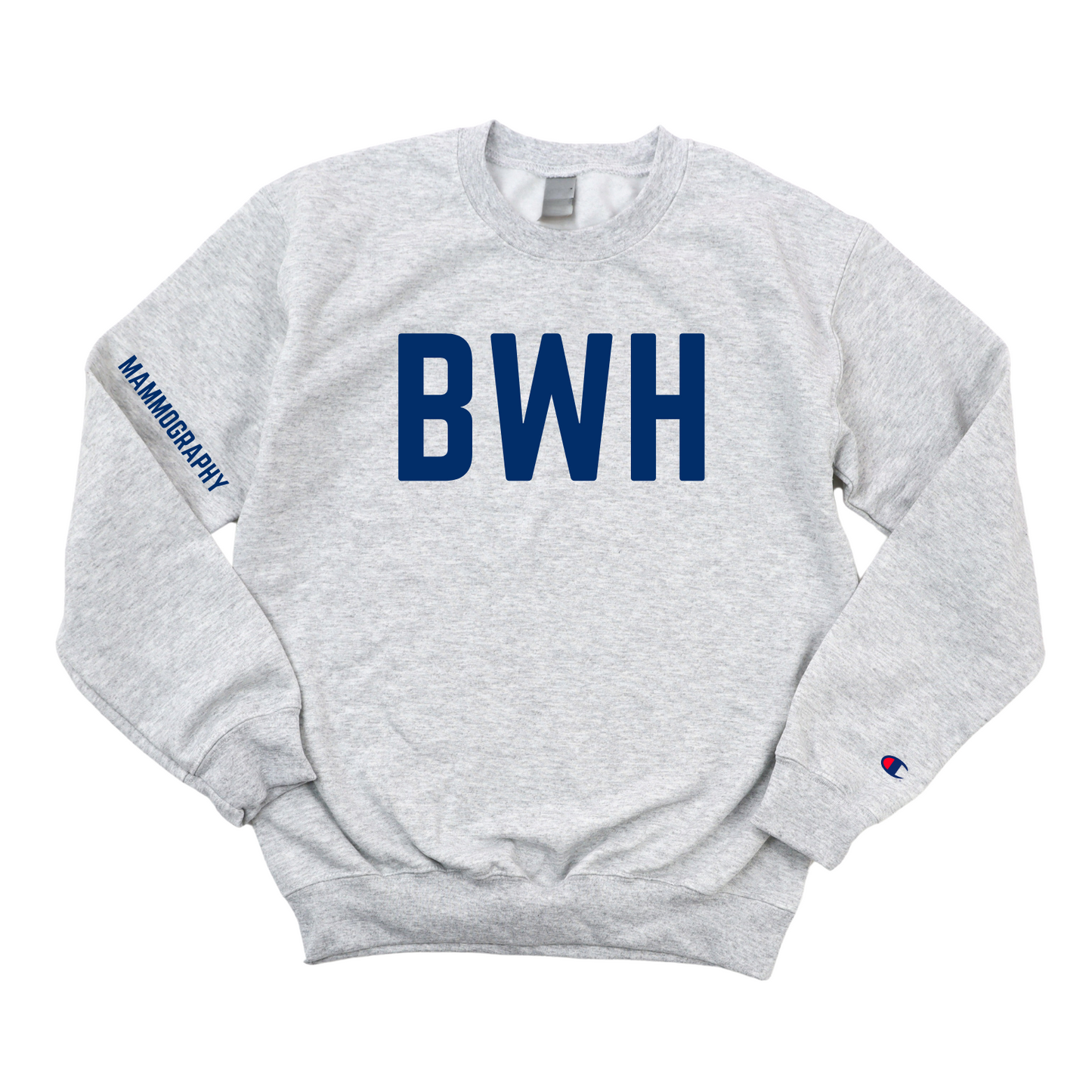 NAVY BWH MAMMOGRAPGHY CREWNECK
