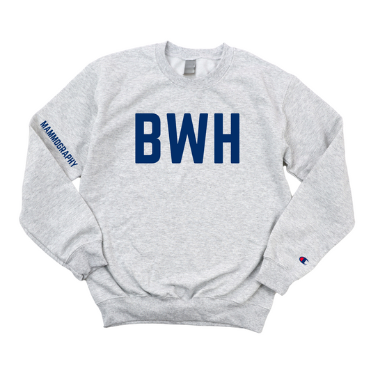 NAVY BWH MAMMOGRAPGHY CREWNECK
