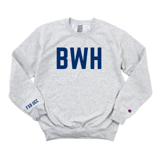 NAVY BWH MA -  FXB UCC CHAMPION CREWNECK