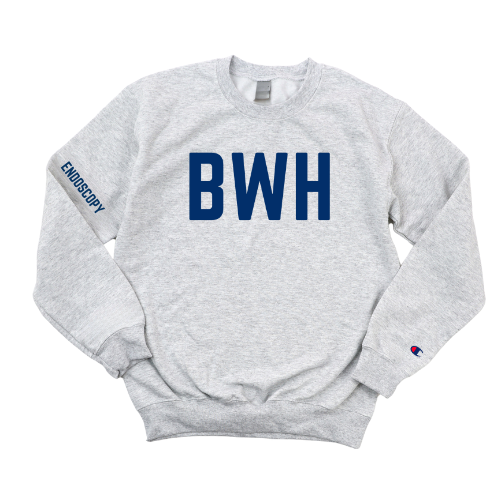 NAVY BWH ENDOSCOPY CHAMPION CREWNECK