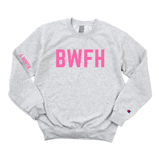 PINK BWFH 6 NORTH - CHAMPION CREWNECK