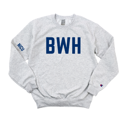 NAVY BWH RN NICU CHAMPION CREWNECK