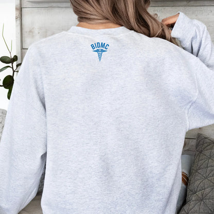 ROYAL BLUE BIDMC NS KLARMAN 9 CARDIOLOGY CHAMPION CREWNECK - CLEARANCE