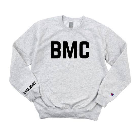 BMC PA - EMERGENCY CHAMPION CREWNECK BLACK - CLEARANCE