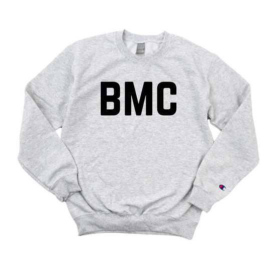 BLACK BMC RN CHAMPION CREWNECK BLACK