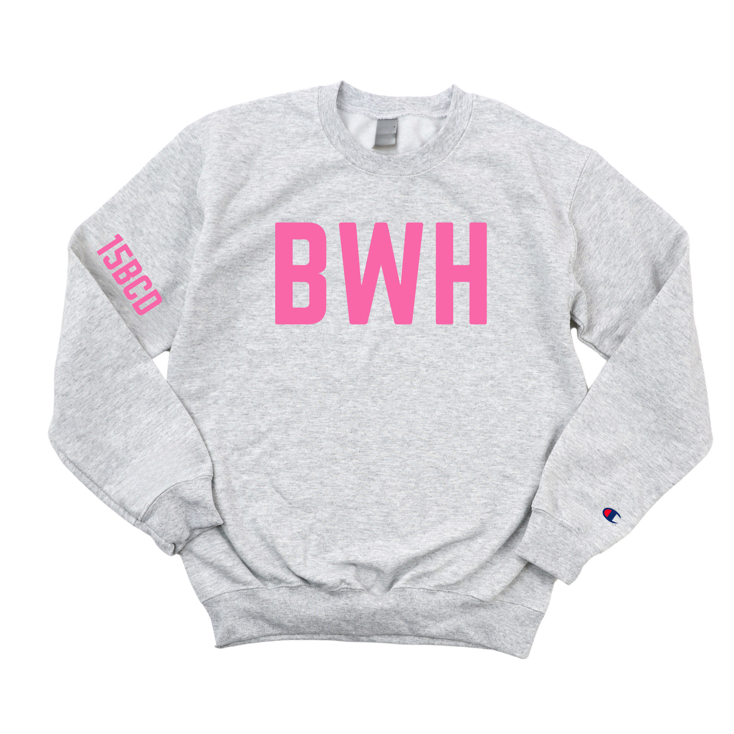 PINK BWH 15BCD CHAMPION CREWNECK