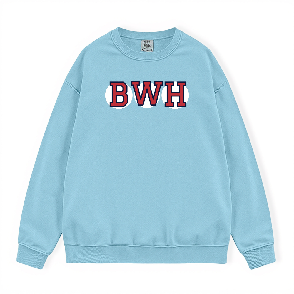 BWH RETIRED SOX LETTER CREWNECK