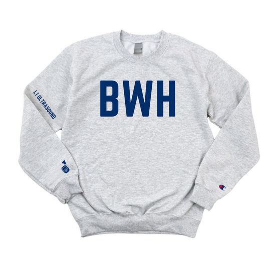 NAVY BWH L1 ULTRASOUND CHAMPION CREWNECK