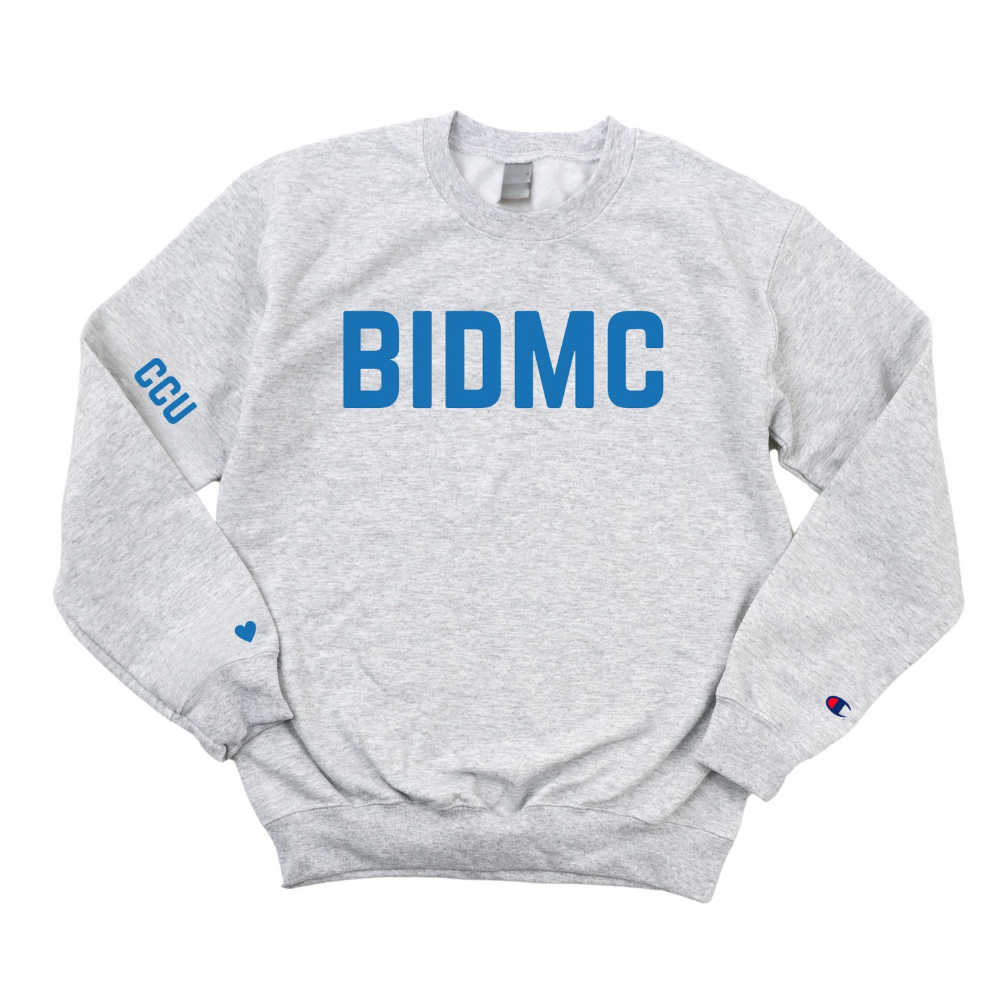 BIDMC RN CCU CHAMPION CREWNECK - CLEARANCE