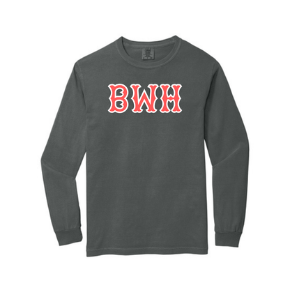 BWH SOX LETTERS LONG SLEEVE