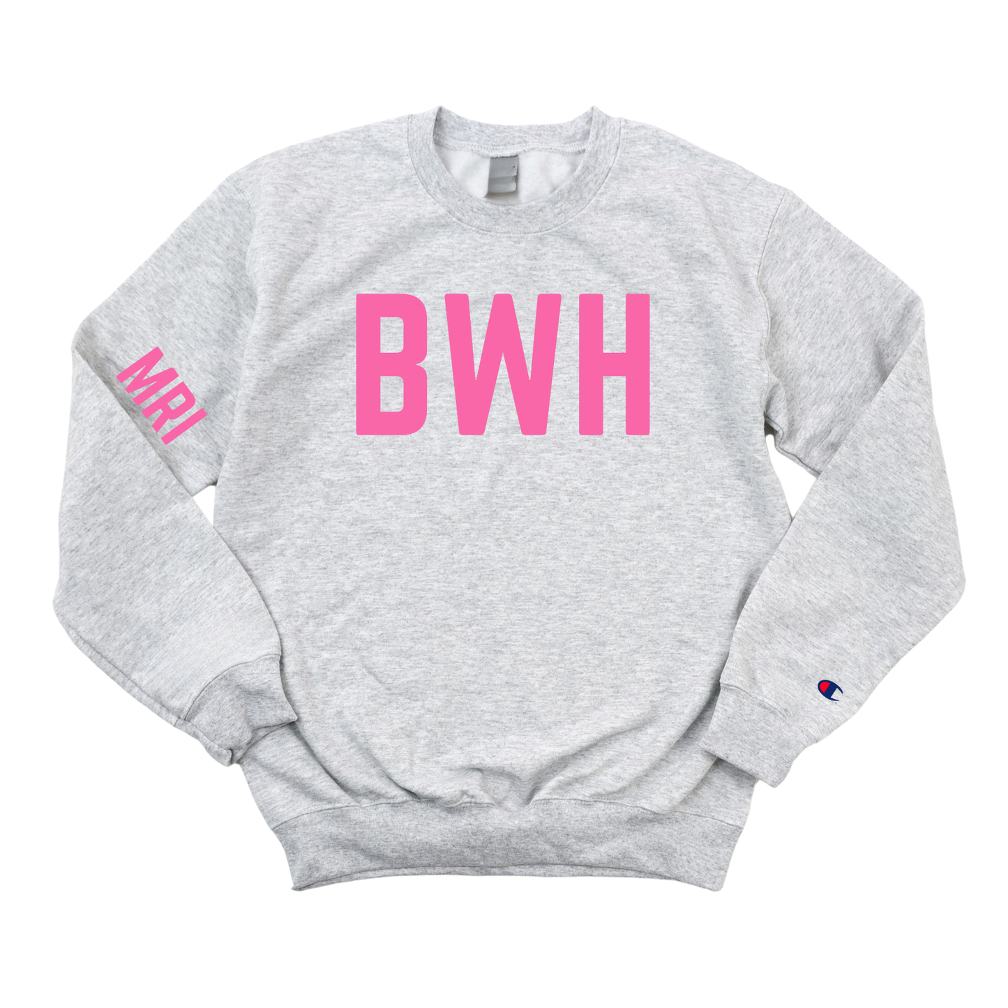 PINK BWH RADIOLOGY-MRI CHAMPION CREWNECK