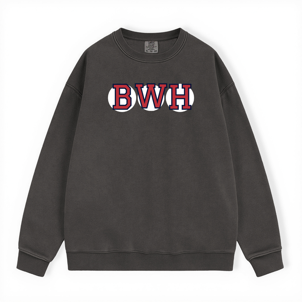 BWH RETIRED SOX LETTER CREWNECK