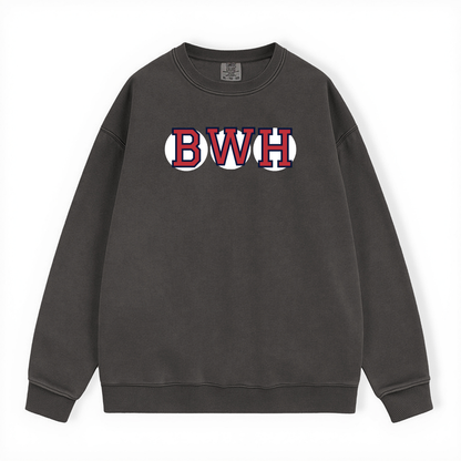 BWH RETIRED SOX LETTER CREWNECK