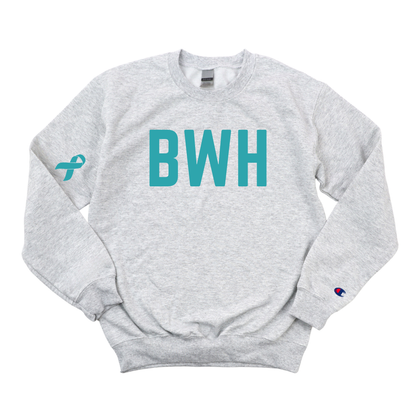 BWH OVARIAN CANCER AWARENESS CHAMPION CREWNECK