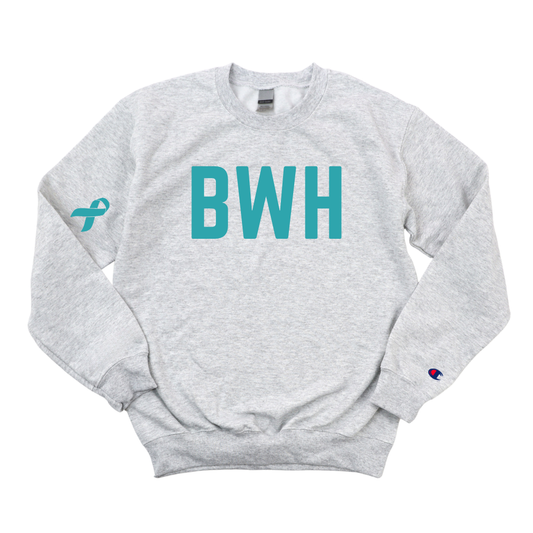BWH OVARIAN CANCER AWARENESS CHAMPION CREWNECK