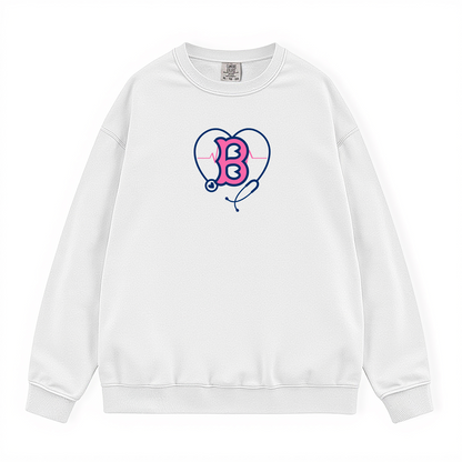 BOSTON BREAST CANCER AWARENESS CREWNECK