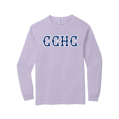 CCHC NAVY SOX LETTERS LONG SLEEVE